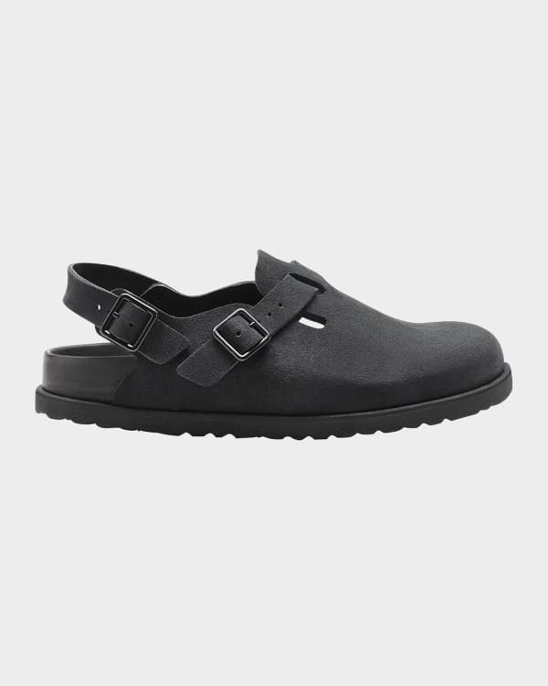 BIRKENSTOCK 1774 Arizona Mock Croc Dual Buckle Sandals Neiman Marcus