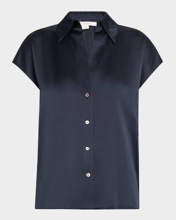 Equipment Reese Polka Dot Blouse Bright Whiteblack, $89, Last Call by  Neiman Marcus