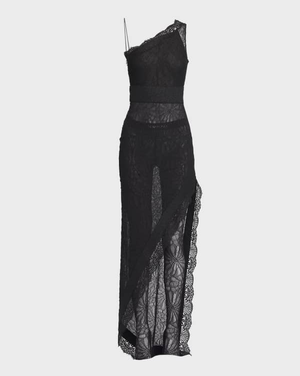 TOM FORD Long Sleeve Liquid Sequin Dress Nude Neiman Marcus