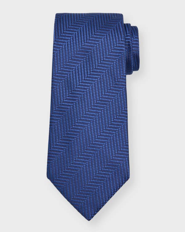 Manston check silk tie hotsell