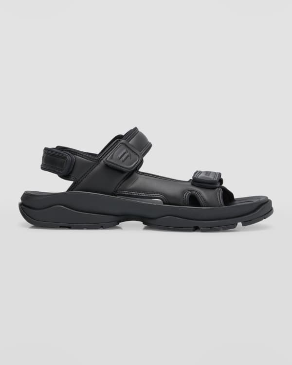 PALM ANGELS, Black Men's Sandals