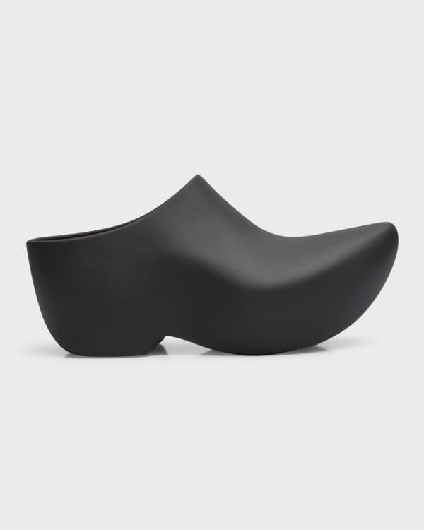 Terra platform clogs in black - Loewe