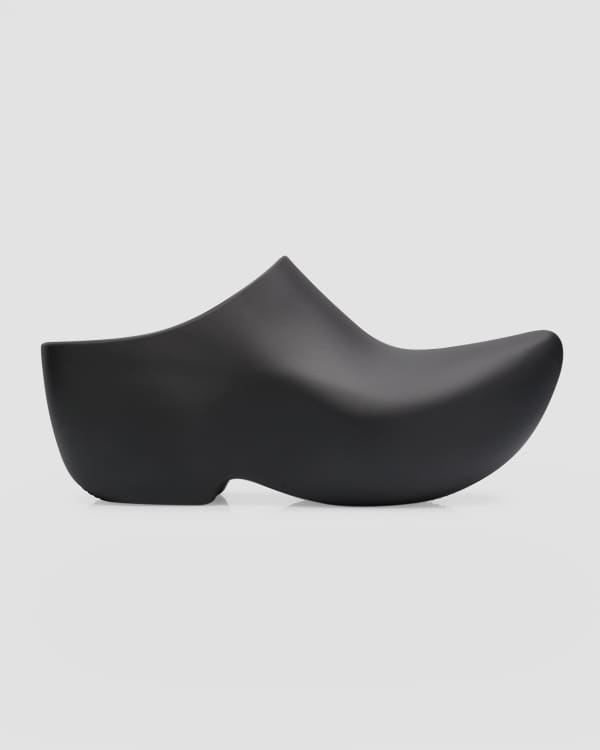 Balenciaga Men s Logo Clog Pool Slides Neiman Marcus