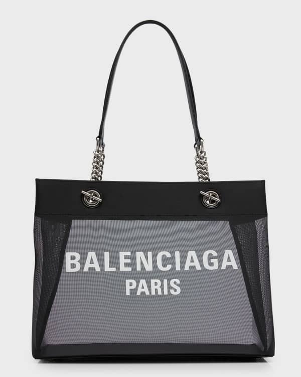 Balmain B Army Medium Clear Shopper Tote Bag | Neiman Marcus