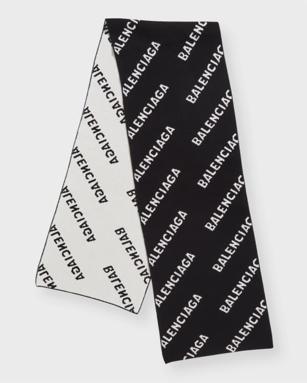 Balenciaga reversible sale scarf
