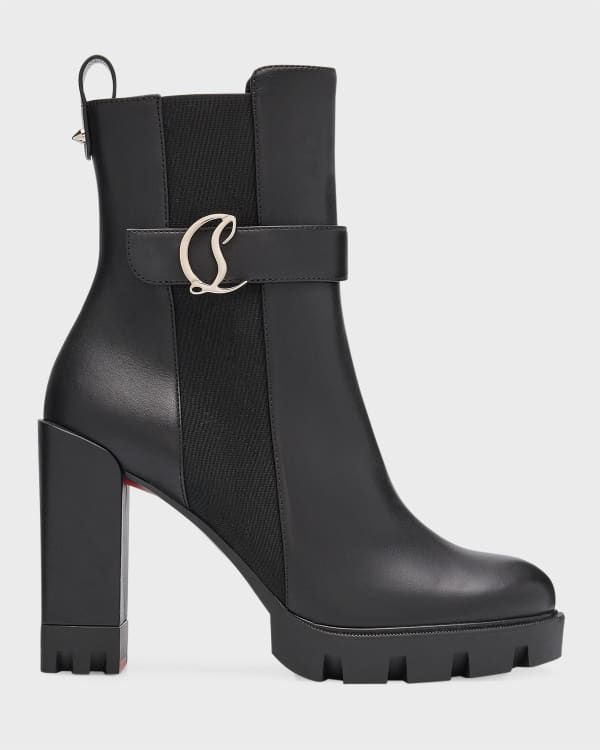 Red bottoms ankle boots discount