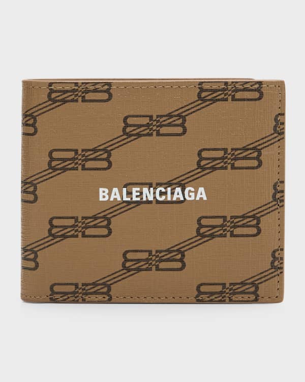 Balenciaga Monogram Bi-Fold Wallet
