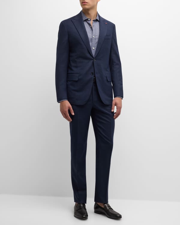 TOM FORD Men's Cooper Solid Hopsack Suit | Neiman Marcus