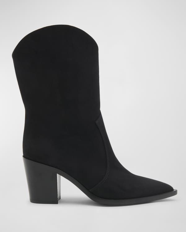 Gianvito Rossi 60mm knee-high suede boots - TEXA TEXAS