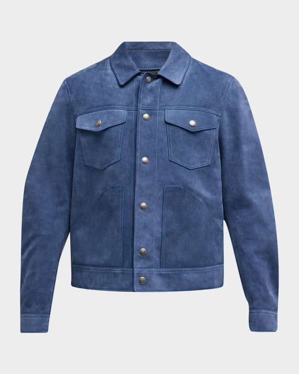 Amiri suede jacket sales