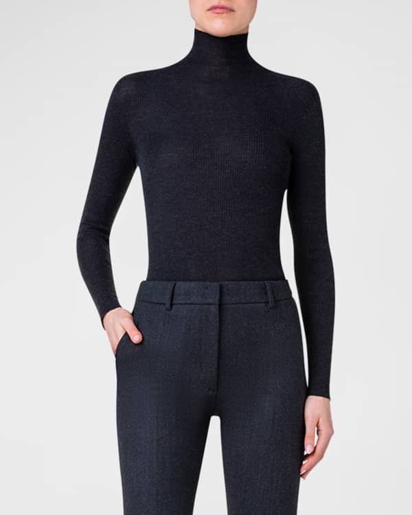 Max Mara Palos Wool Turtleneck Sweater | Neiman Marcus