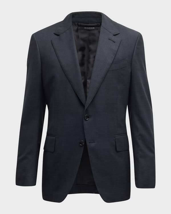 TOM FORD Men's Shelton Herringbone Dinner Jacket | Neiman Marcus