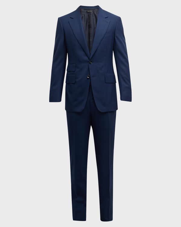 Burberry 3 piece suit navy hot sale