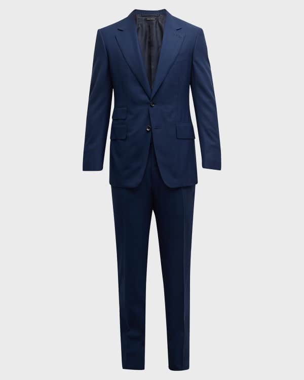 TOM FORD Men's Shelton Panama Silk-Blend Suit | Neiman Marcus