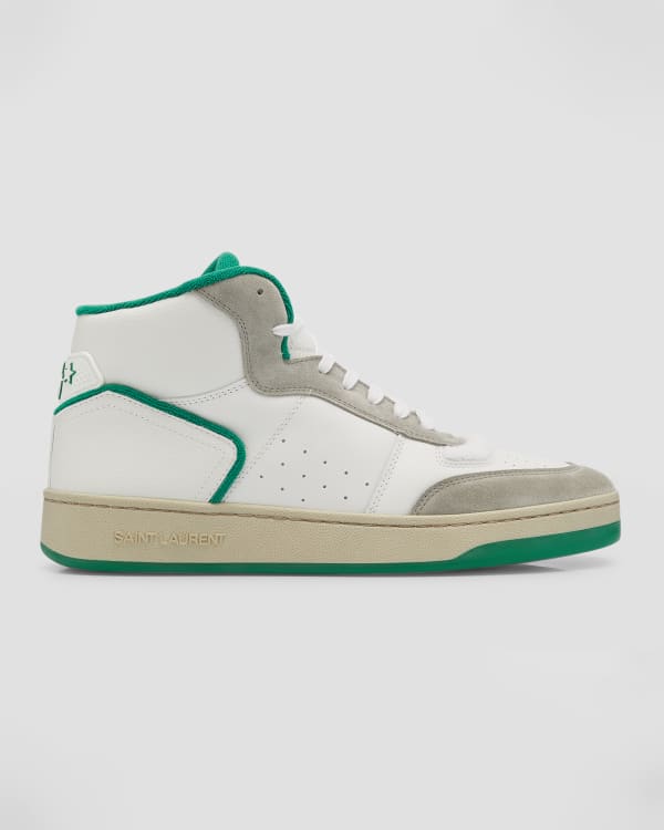 MCM Men s Visetos High Top Sneakers Neiman Marcus