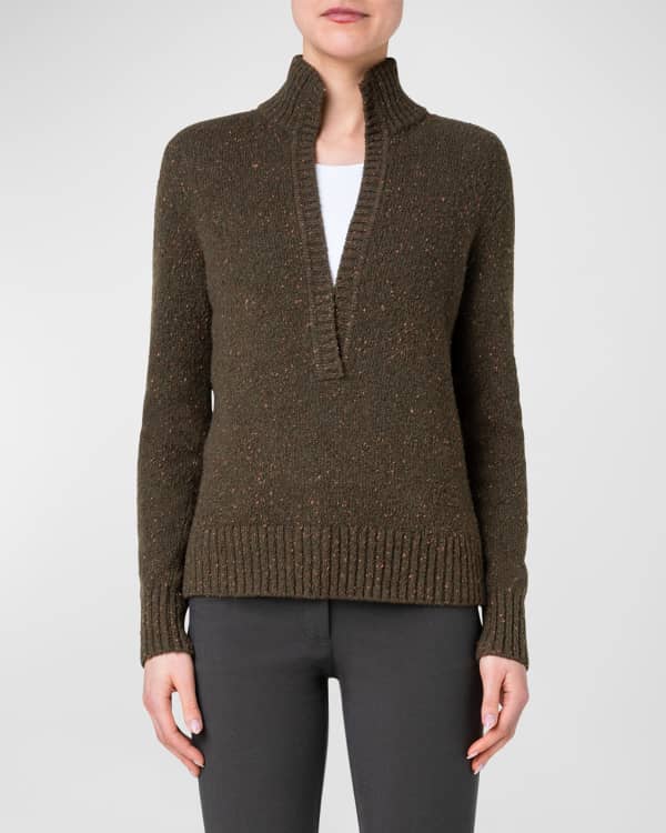 Neiman marcus top cashmere turtleneck