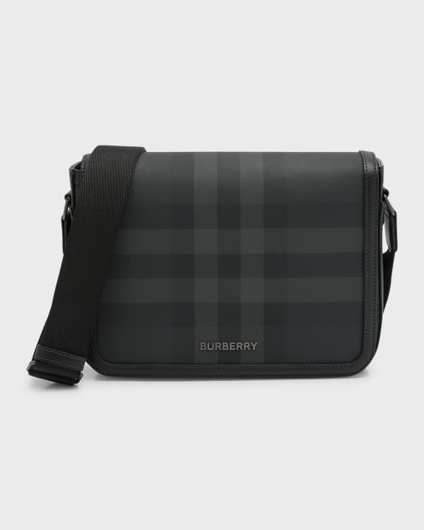 Burberry Small Leather and Vintage Check Crossbody Bag replica