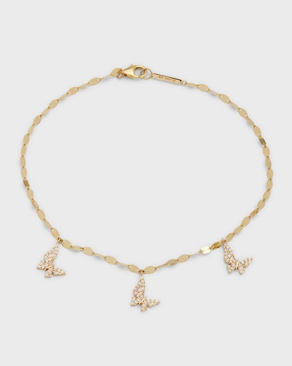 LANA Stiletto Anklet Neiman Marcus