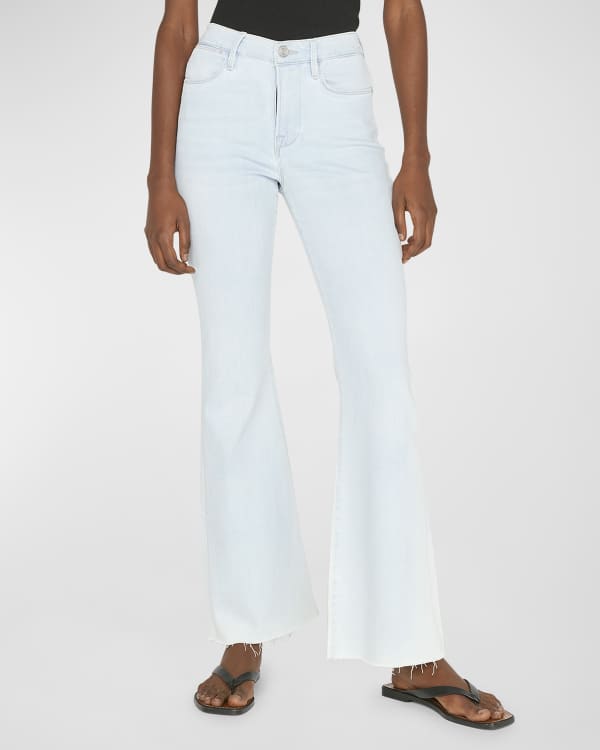 Women's Le High Flare Coated Jeans