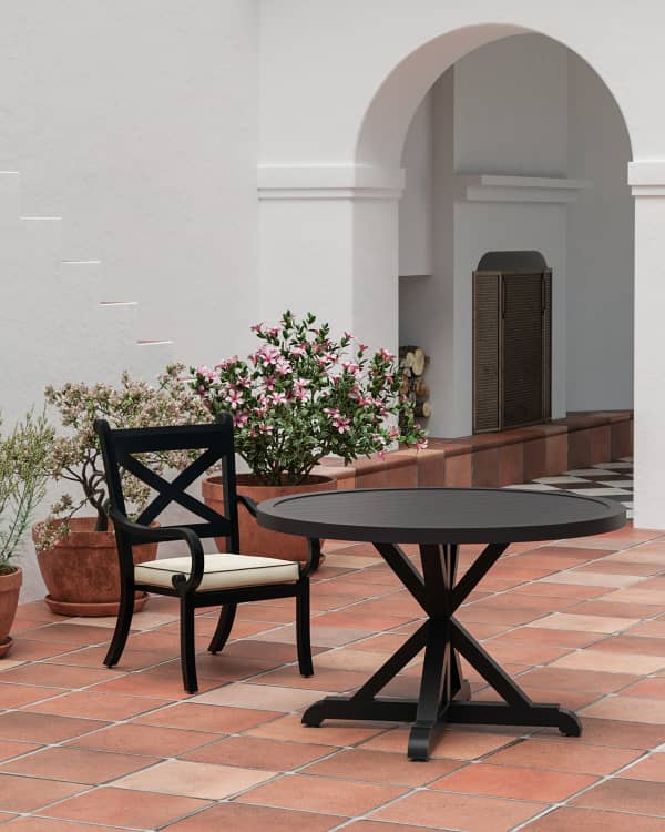 POLYWOOD Chippendale 7 Piece Farmhouse Dining Set Neiman Marcus