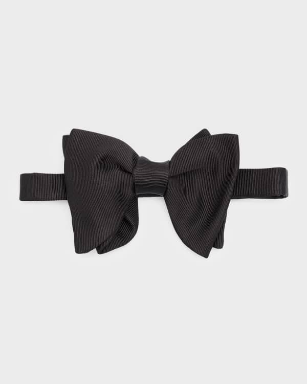 Black burberry best sale bow tie
