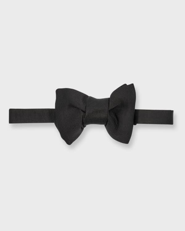 Gucci Pre-tied Silk-grosgrain Bow Tie in White for Men