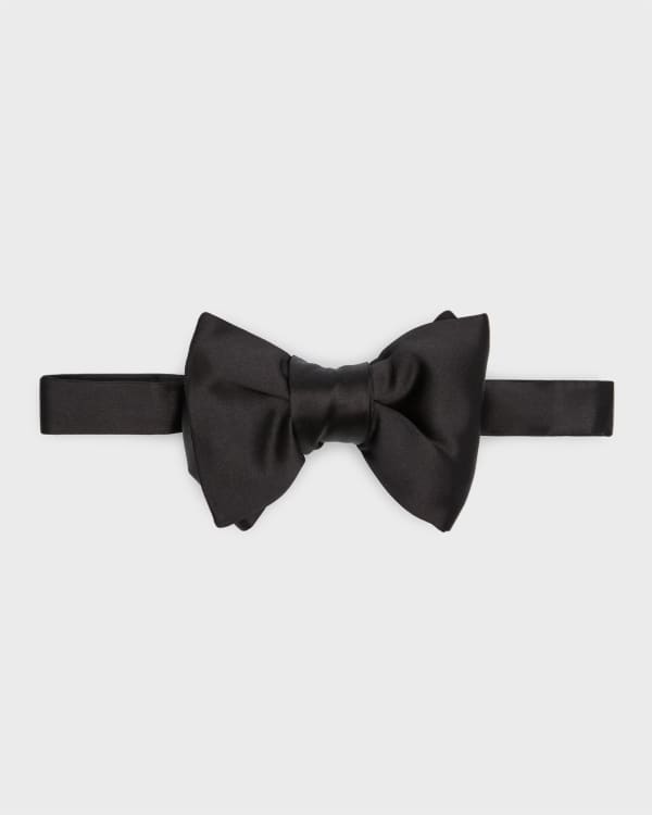 Dior, Accessories, Christian Dior Silk Polka Dot Bow Tie