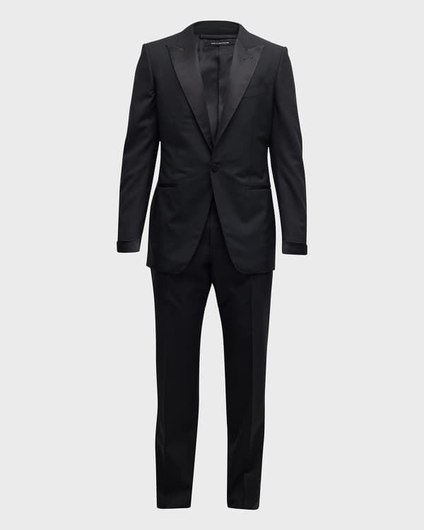 Burberry Wool Tuxedo Navy Neiman Marcus