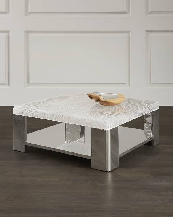 Bernhardt square coffee shop table