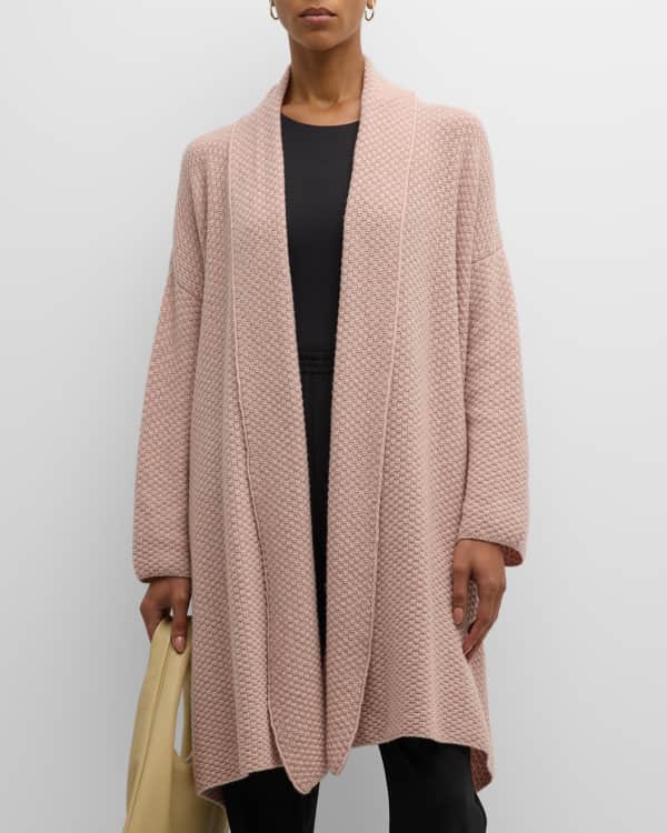 Eskandar Round-Neck Top With Buttons (Long Length) | Neiman Marcus