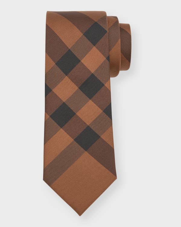 Louis Vuitton Tie Brown Cashmere 50 mens