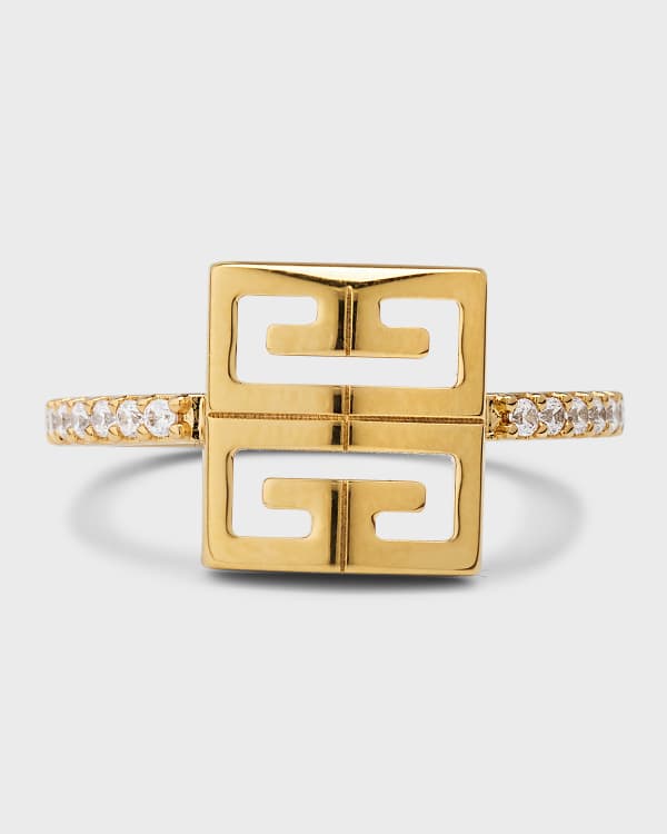 Givenchy 4G Crystal Ring | Neiman Marcus