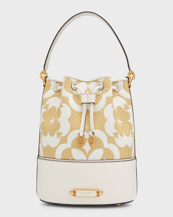 kate spade new york vivian medium drawstring bucket bag Neiman