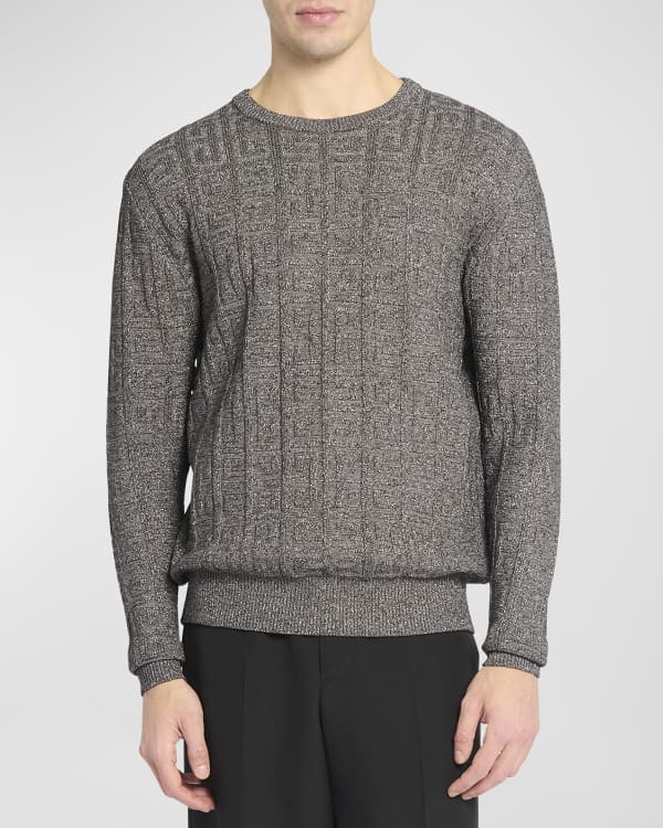 MCQ Men's Positive Earth Oversized Knit Sweater | Neiman Marcus