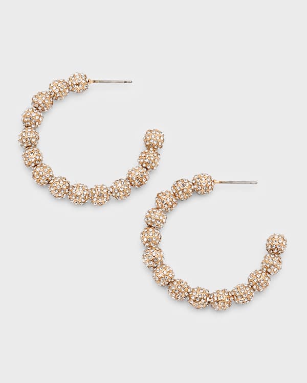 Baublebar resin hoop earrings discount