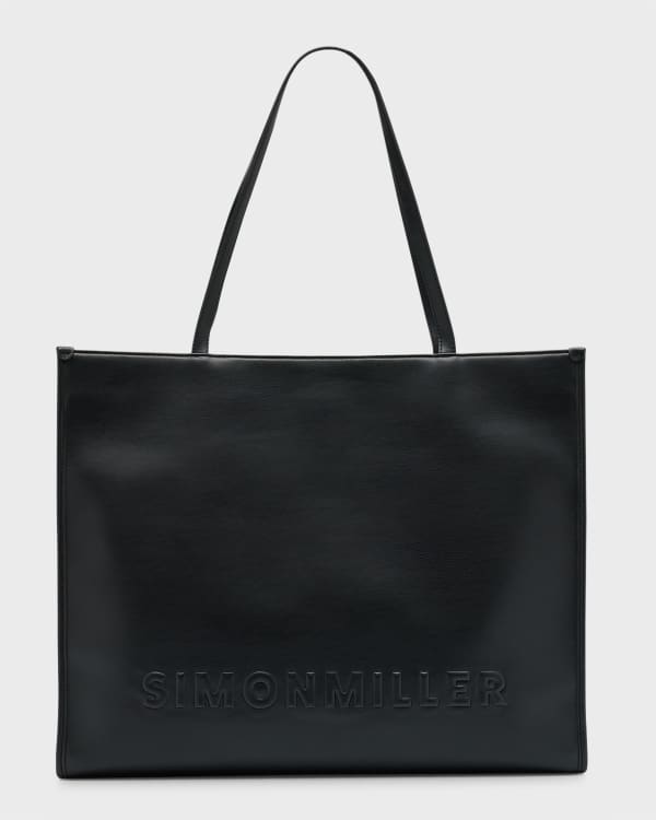 Tory Burch Ella Logo Flower-Print Tote Bag | Neiman Marcus