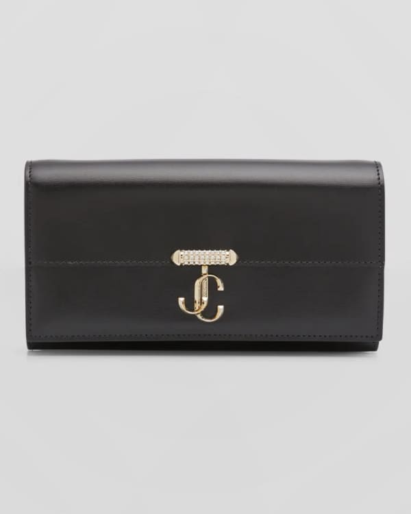 THE ROW レザー コンチネンタルウォレット Sofia Continental THE ROW Sofia Continental Wallet in Lux Grained Calfskin