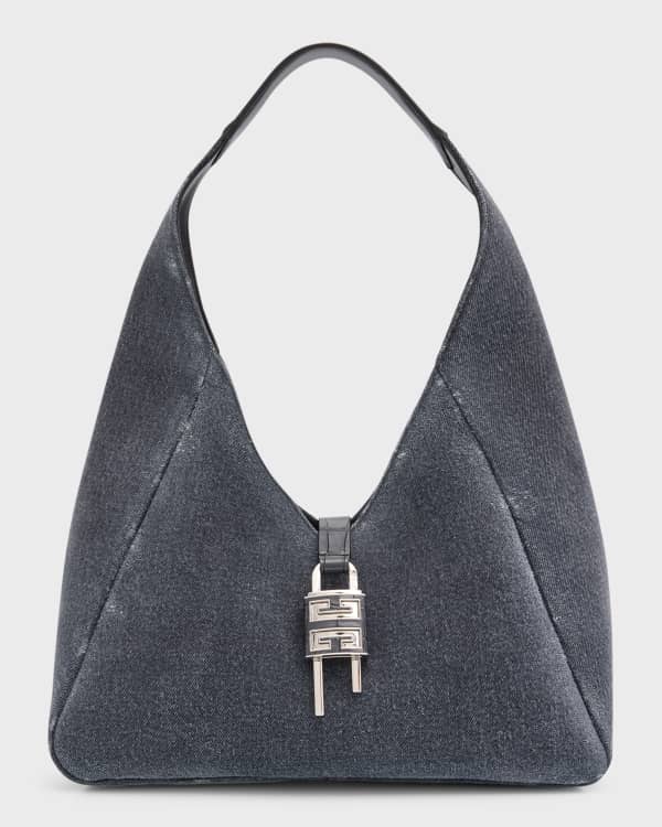 Givenchy Mini Padlock Hobo Bag in Calf Leather