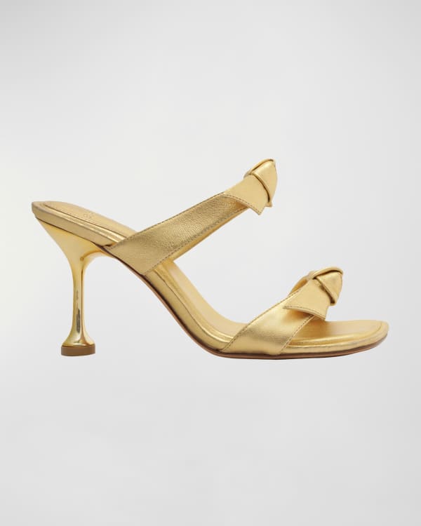 Alexandre Birman Trisha Woven Leather Slide Sandals Neiman Marcus