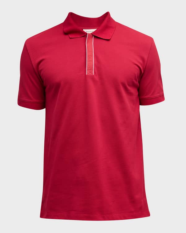 M _ (WHITE) Gallery Tape Polo (6125005) main image 1