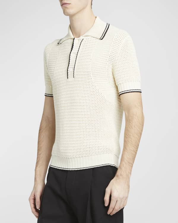 ALEXANDER MCQUEEN LOGO TAPE POLO