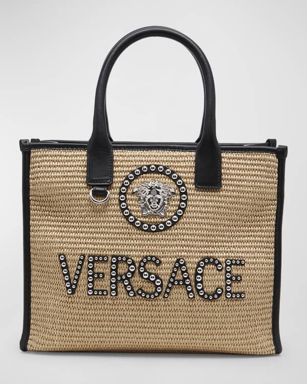 Shop VERSACE 2023 SS Butterflies Large Tote Bag (1004741-1A08621_5B02V) by  clseo