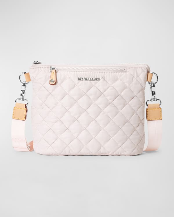 Metro Scout Quilted Crossbody Bag in Black