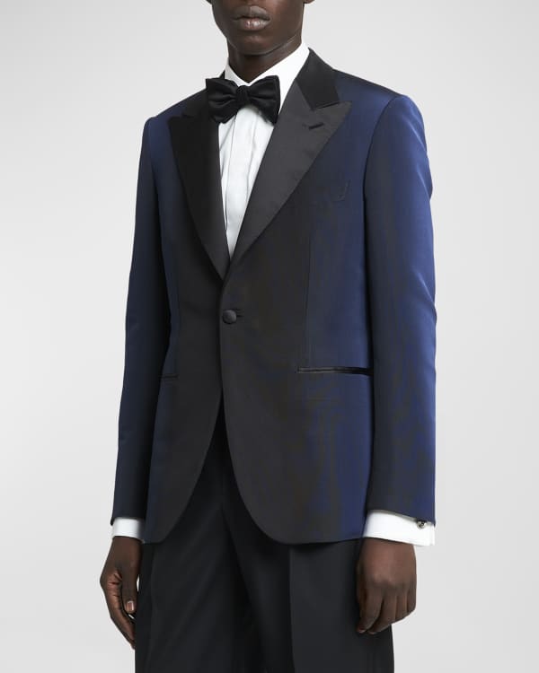 TOM FORD Men's Cooper Floral Jacquard Sport Jacket | Neiman Marcus