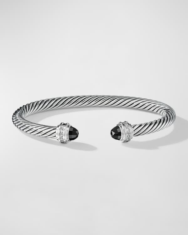 David Yurman Cable Collectibles Heart Bracelet in Silver with 18K Gold ...