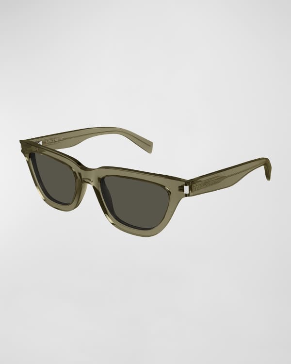 Saint Laurent Kate Acetate Cat-Eye Sunglasses | Neiman Marcus Saint Laurent Kate Acetate Cat-Eye Sunglasses | Neiman Marcus