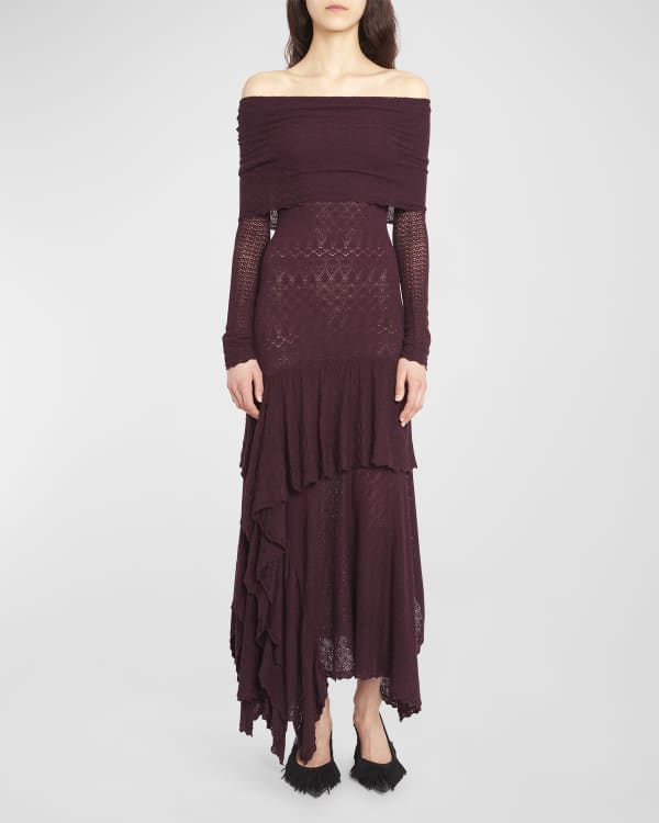 ROCOCO SAND Sequin Pastel High-Low Maxi Dress | Neiman Marcus