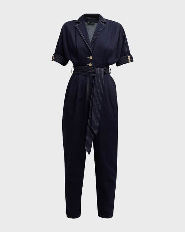 Anatomie Sondrea Suva Belted Utility Jumpsuit | Neiman Marcus