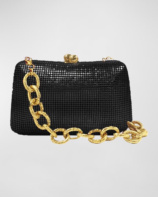 Tory Burch Kira Small Tassel Tweed Convertible Shoulder Bag