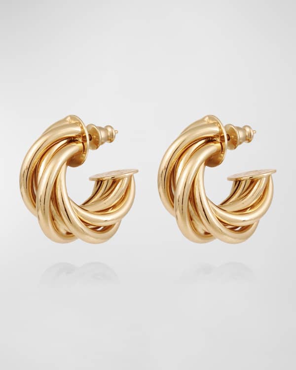 Tassiana resin hoop earrings online